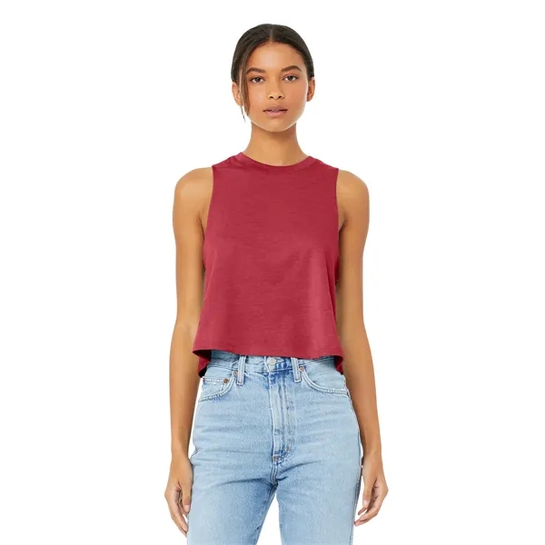 BELLA+CANVAS Women's Racerback Cropped Tank.... from ASI 84863 SanMar