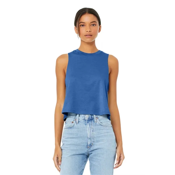 BELLA+CANVAS Women's Racerback Cropped Tank.... from ASI 84863 SanMar