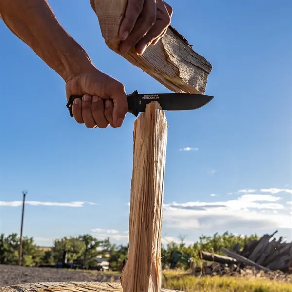 Pocket knife with 3 1/8" rugged polycarbonate handle, 2 3/8" blade... from ASI 46170 Compass Industries Inc