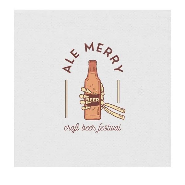 4" recycled Fashnpoint(R) napkins made with recycled materials.... from ASI 91880 Tranter Graphics Inc