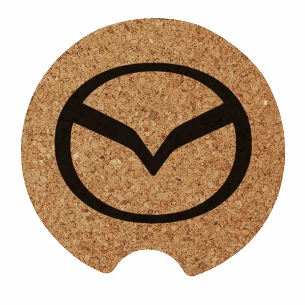 2.5" round cork coasters for auto cup holders.... from ASI 91880 Tranter Graphics Inc