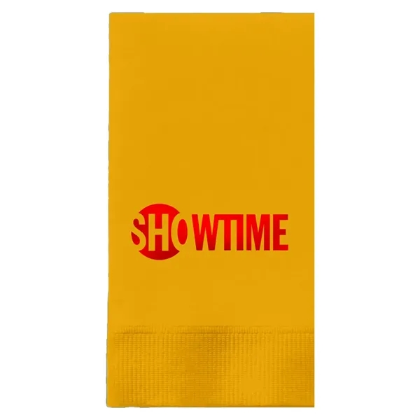 4" x 8" foil-stamped 1/8 fold dinner napkin made in the... from ASI 91880 Tranter Graphics Inc