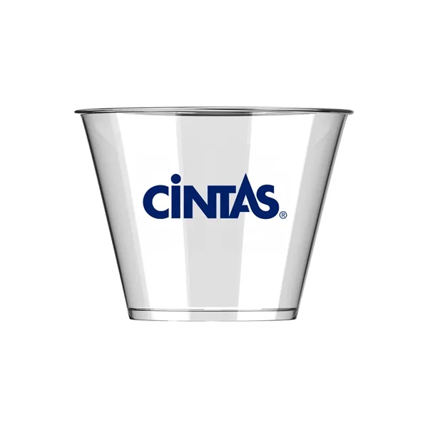 9 oz. clear plastic cup; made in the USA.... from ASI 91880 Tranter Graphics Inc