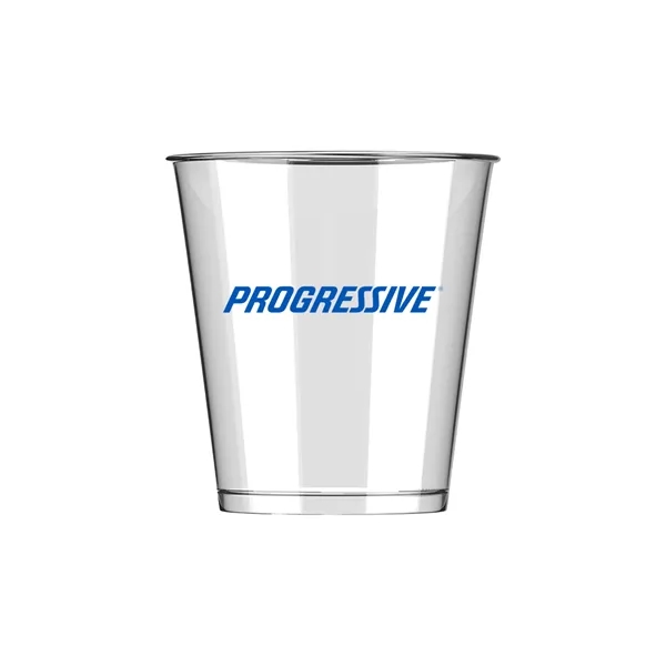 5 oz. clear plastic cup; made in the USA.... from ASI 91880 Tranter Graphics Inc