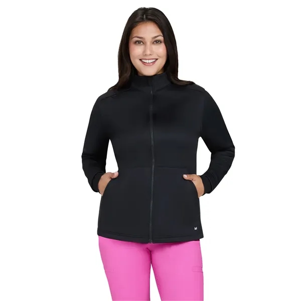 Essentials - Women's Three-Pocket Fleece Jacket... from ASI 86018 Scrub Authority / Uniform Stores