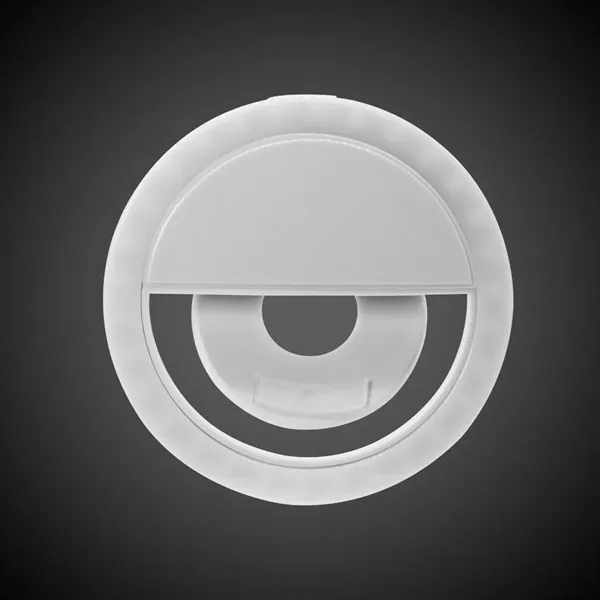 3.5" LED white light that clips on phones for better selfies;... from ASI 42016 Brighter Promotions Inc