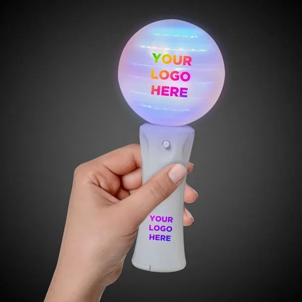 White orb light up spinner with 10 multi-color LEDs.... from ASI 42016 Brighter Promotions Inc