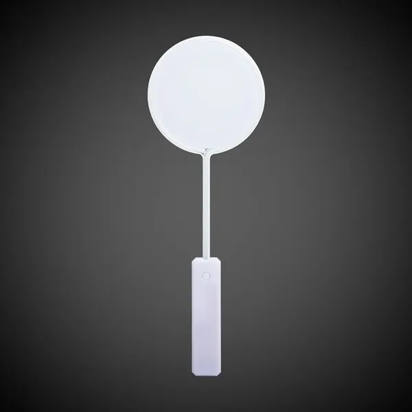 White circle wand with LED lights and 3 light functions.... from ASI 42016 Brighter Promotions Inc