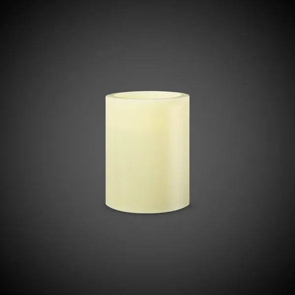 Flameless LED candles with customization; offered in votive, teal light and... from ASI 42016 Brighter Promotions Inc