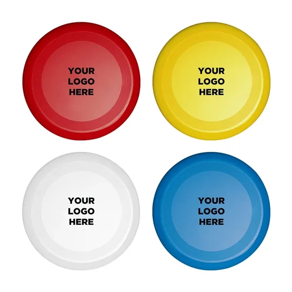10" plastic flying disc with assorted colors and customization.... from ASI 42016 Brighter Promotions Inc