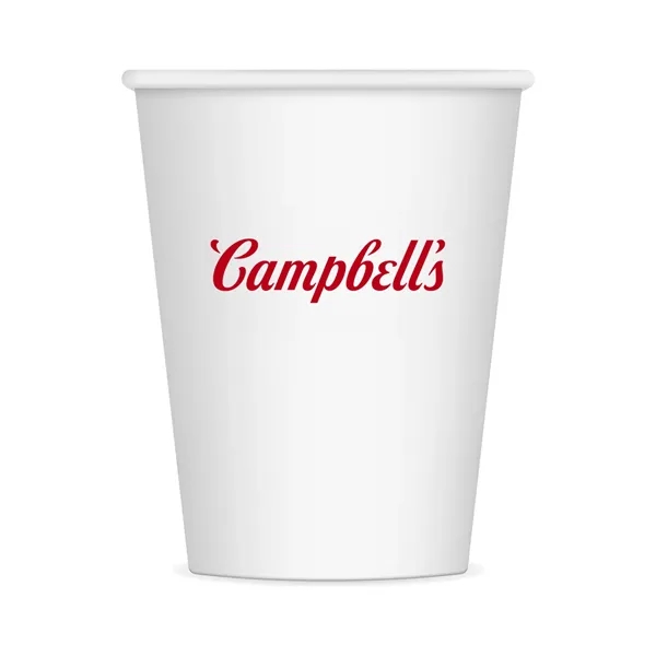 10 oz, white paper cup with customization.... from ASI 91880 Tranter Graphics Inc