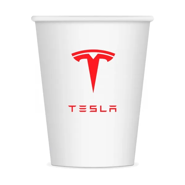 12 oz. white paper cup with customization.... from ASI 91880 Tranter Graphics Inc