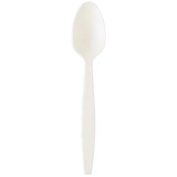 Unimprinted plastic disposable spoon.... from ASI 91880 Tranter Graphics Inc