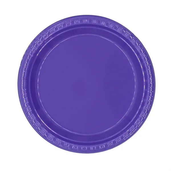 9" round Colorware plastic plate.... from ASI 91880 Tranter Graphics Inc