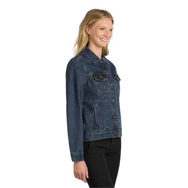 Port Authority Ladies Denim Jacket.... from ASI 84863 SanMar