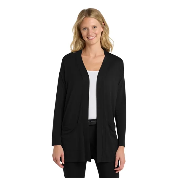 Port Authority Ladies Concept Long Pocket Cardigan .... from ASI 84863 SanMar