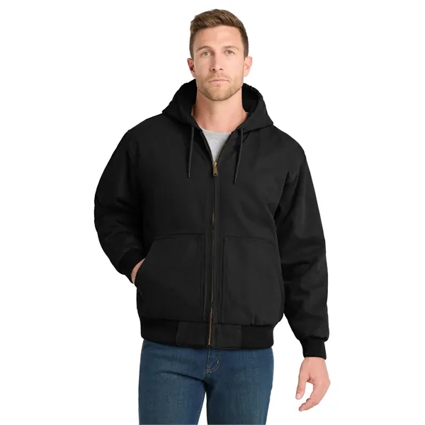 CornerStone Washed Duck Cloth Insulated Hooded Work Jacket.... from ASI 84863 SanMar