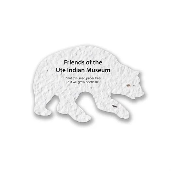 Printed seed paper shapes.... from ASI 40646 Bloomin Promotions / Bloomin' Promotions™