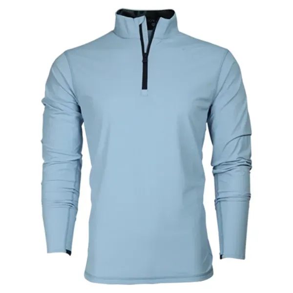 The Tate Mockneck Quarter-Zip is constructed with the finest technical yarn... from ASI 38120 Ball Pro / Diversified Quality Kitchenware / Branded Apparel Designs