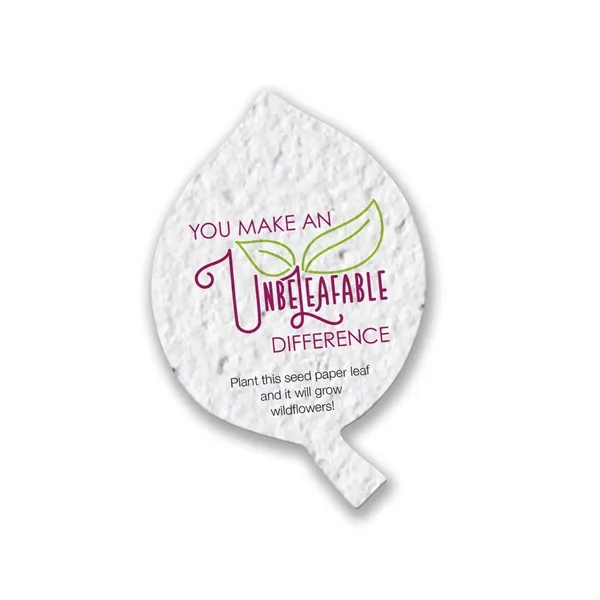 Printed seed paper shapes.... from ASI 40646 Bloomin Promotions / Bloomin' Promotions™