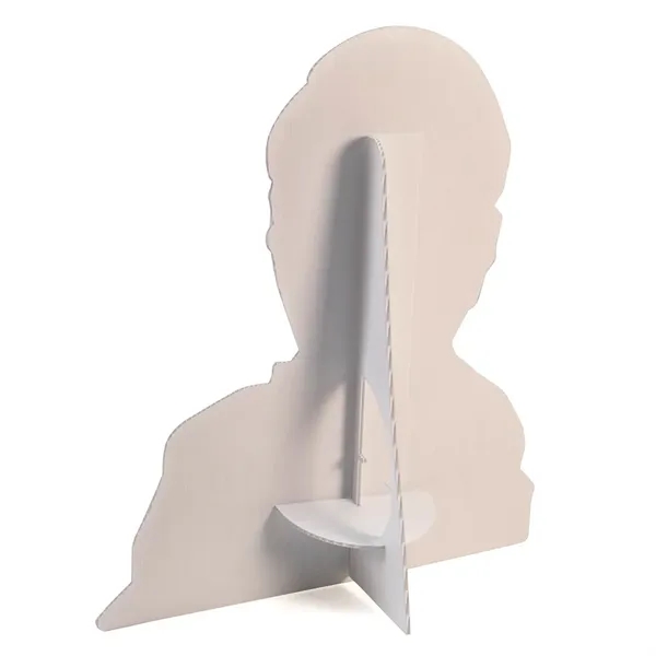 Custom cut from Corrugated Plastic. Durable corrugated plastic easel back.... from ASI 77280 Pepco Poms