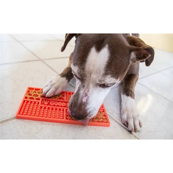 Choice of Black, Navy Blue, or Red Silicone Dog Lick Mat... from ASI 45657 Pop! Promos