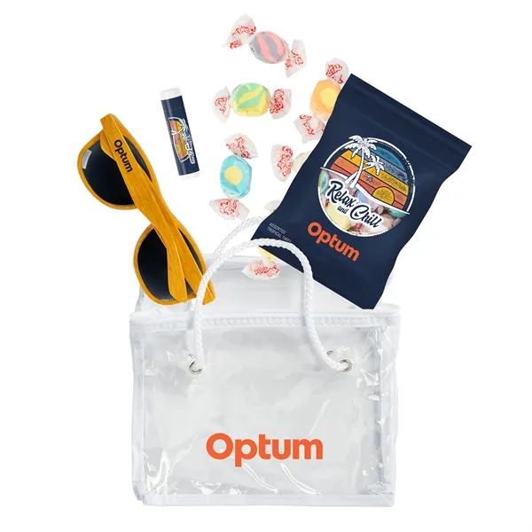 Sunglasses, Salt Water Taffy Digibag, Lip Balm in a clear Bag.... from ASI 44900 NC Custom (CI/Lanco) / Lanco