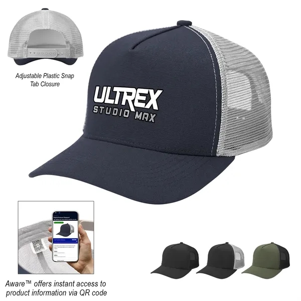 AWARE™ Recycled Cotton Cap Mesh Back Cap... from ASI 61125 Hit Promotional Products / Hit®