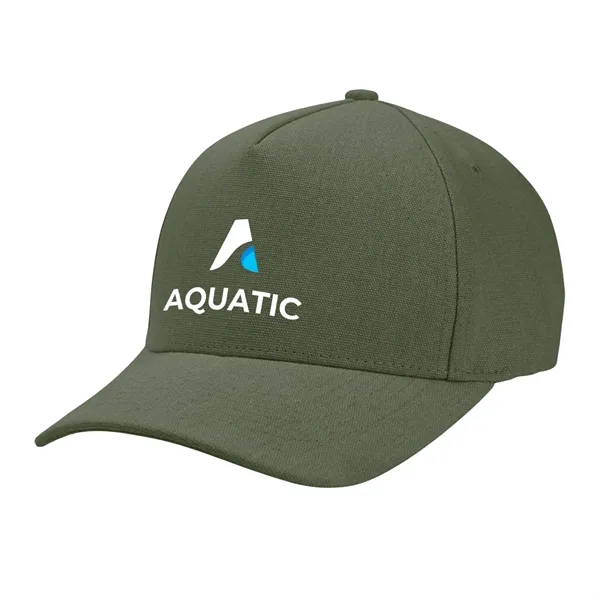 AWARE™ Recycled Cotton Cap with Leatherette Backstrap... from ASI 61125 Hit Promotional Products / Hit®