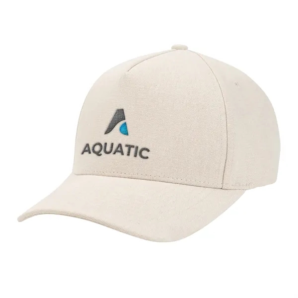 AWARE™ Recycled Cotton Cap with Leatherette Backstrap... from ASI 61125 Hit Promotional Products / Hit®