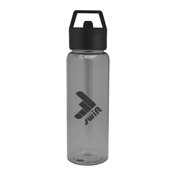 32 oz. rPET bottle with silicone straw and lid.... from ASI 61125 Hit Promotional Products / Hit®