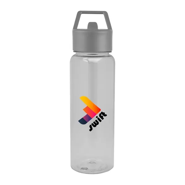 32 oz. rPET bottle with silicone straw and lid.... from ASI 61125 Hit Promotional Products / Hit®