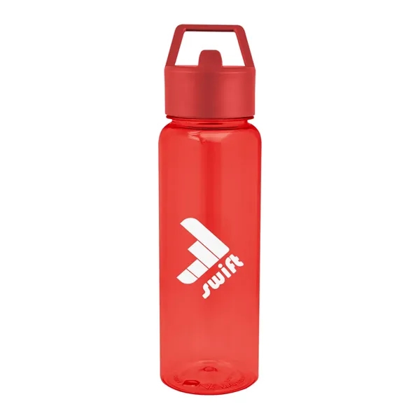 32 oz. rPET bottle with silicone straw and lid.... from ASI 61125 Hit Promotional Products / Hit®