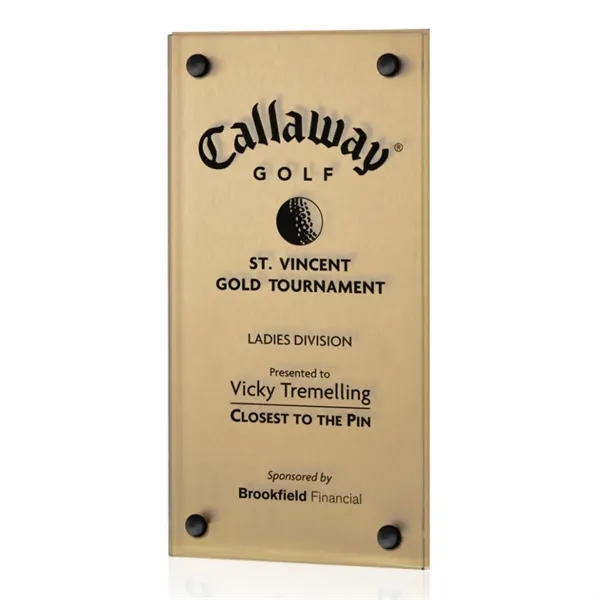 Kingston Plaque.... from ASI 84592 St Regis Group / Prestige Glass