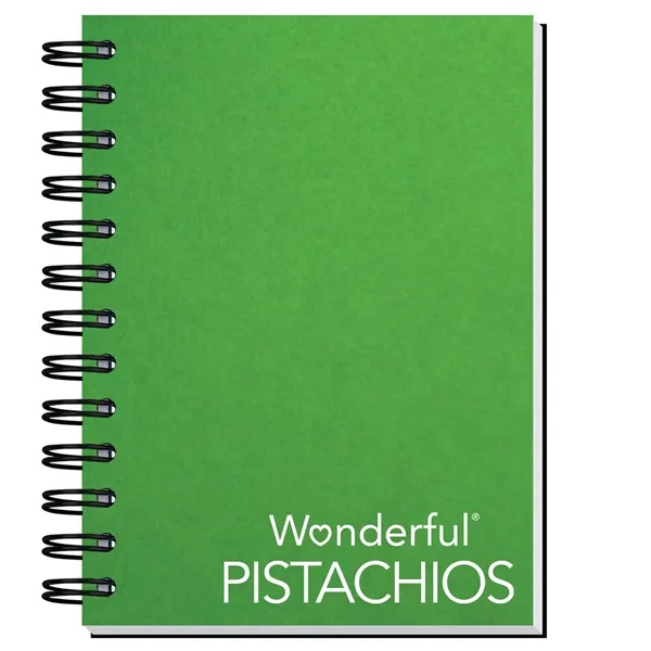 Journal with imprint on every sheet, recycled paper, and durable cover.... from ASI 50873 Drum-Line / Drum-line Inc