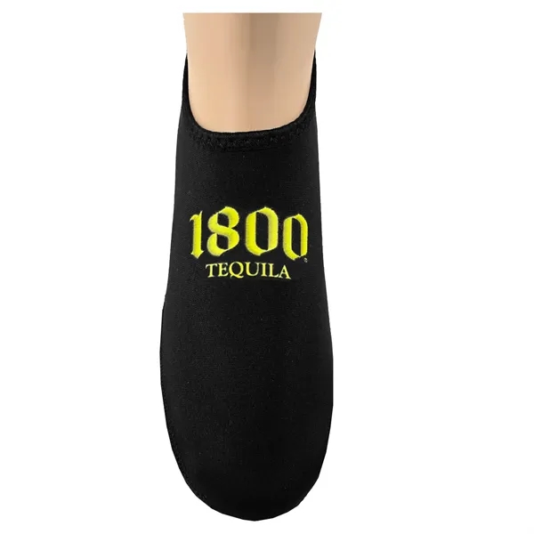 Neoprene shoe with dot grip slip resistant bottom decorated with direct... from ASI 90160 Suntex Industries