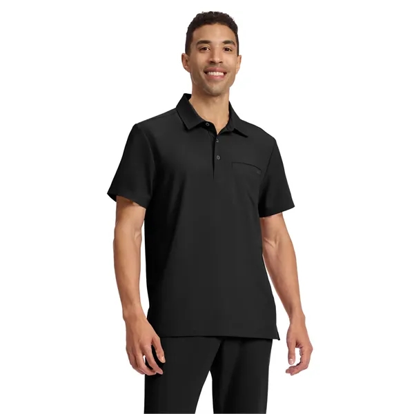 Healing Hands - HH Quest - Men's 3-Pocket Polo Collar Top... from ASI 86018 Scrub Authority