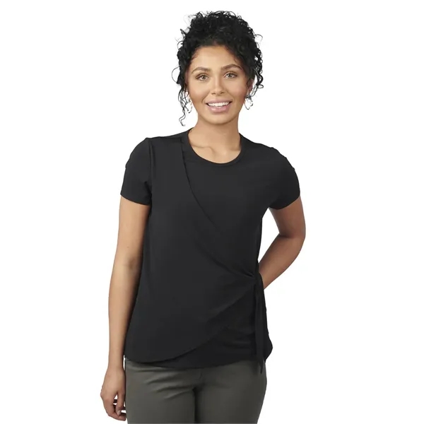 Edwards Garment - Women's Pocketless Soft Wrap Blouse... from ASI 86018 Scrub Authority / Uniform Stores