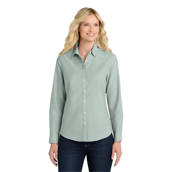 Port Authority Ladies SuperPro Oxford Shirt.... from ASI 84863 SanMar