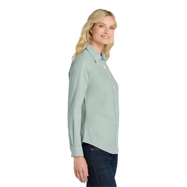Port Authority Ladies SuperPro Oxford Shirt.... from ASI 84863 SanMar