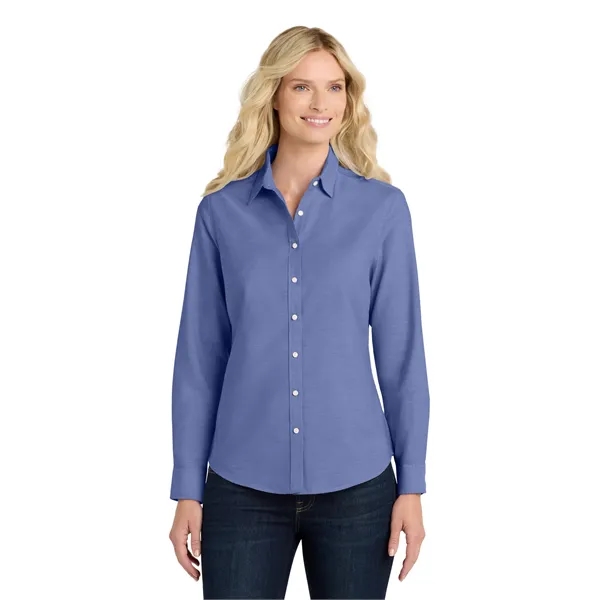 Port Authority Ladies SuperPro Oxford Shirt.... from ASI 84863 SanMar
