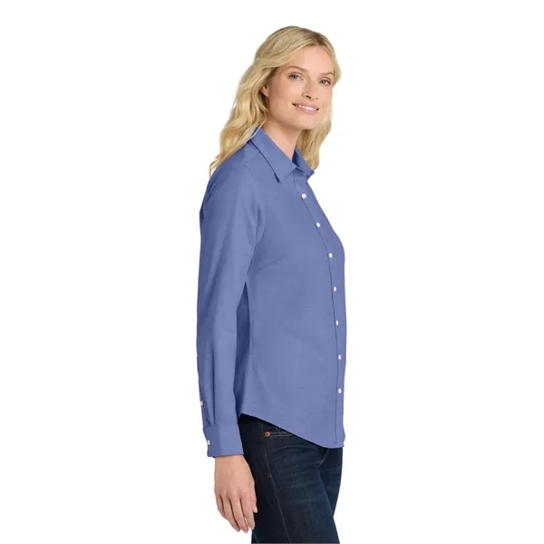Port Authority Ladies SuperPro Oxford Shirt.... from ASI 84863 SanMar