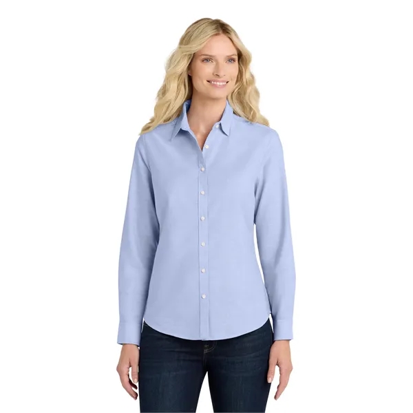 Port Authority Ladies SuperPro Oxford Shirt.... from ASI 84863 SanMar