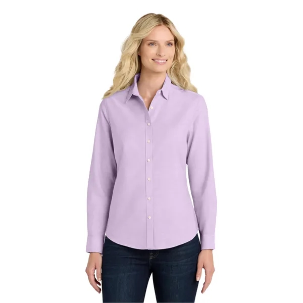 Port Authority Ladies SuperPro Oxford Shirt.... from ASI 84863 SanMar