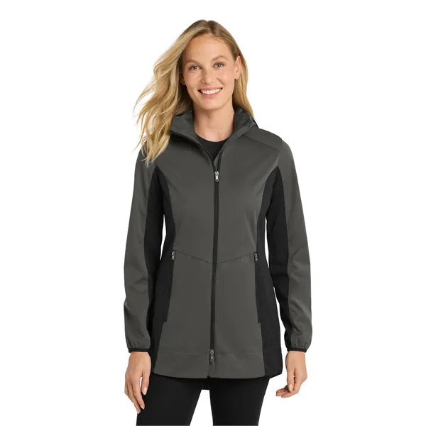 Port Authority Ladies Active Hooded Soft Shell Jacket.... from ASI 84863 SanMar