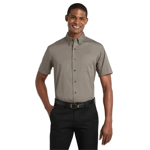 Port Authority Short Sleeve Twill Shirt.... from ASI 84863 SanMar