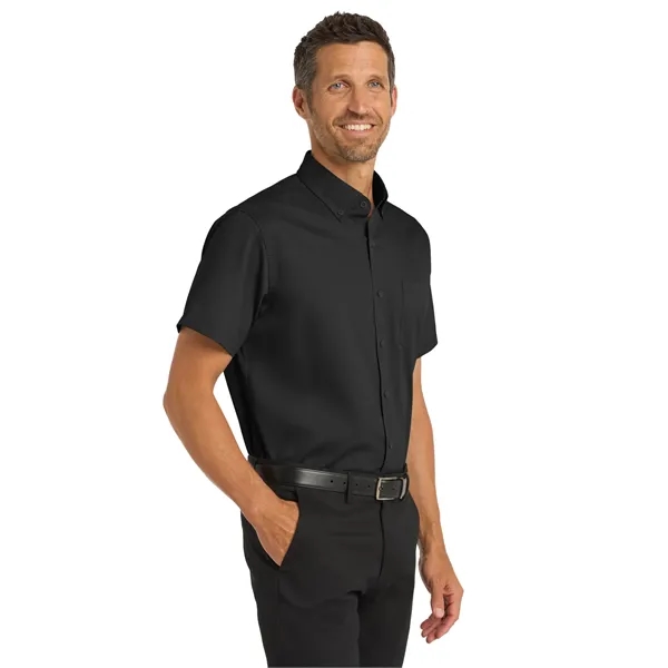 Port Authority Short Sleeve SuperPro Twill Shirt.... from ASI 84863 SanMar