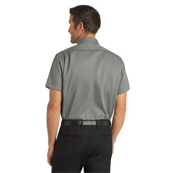 Port Authority Short Sleeve SuperPro Twill Shirt.... from ASI 84863 SanMar