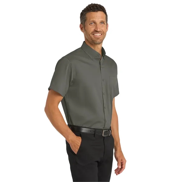 Port Authority Short Sleeve SuperPro Twill Shirt.... from ASI 84863 SanMar