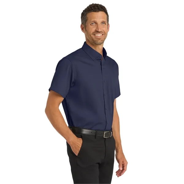 Port Authority Short Sleeve SuperPro Twill Shirt.... from ASI 84863 SanMar